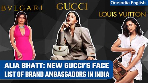 who is the brand ambassador of gucci|gucci indian brand ambassador.